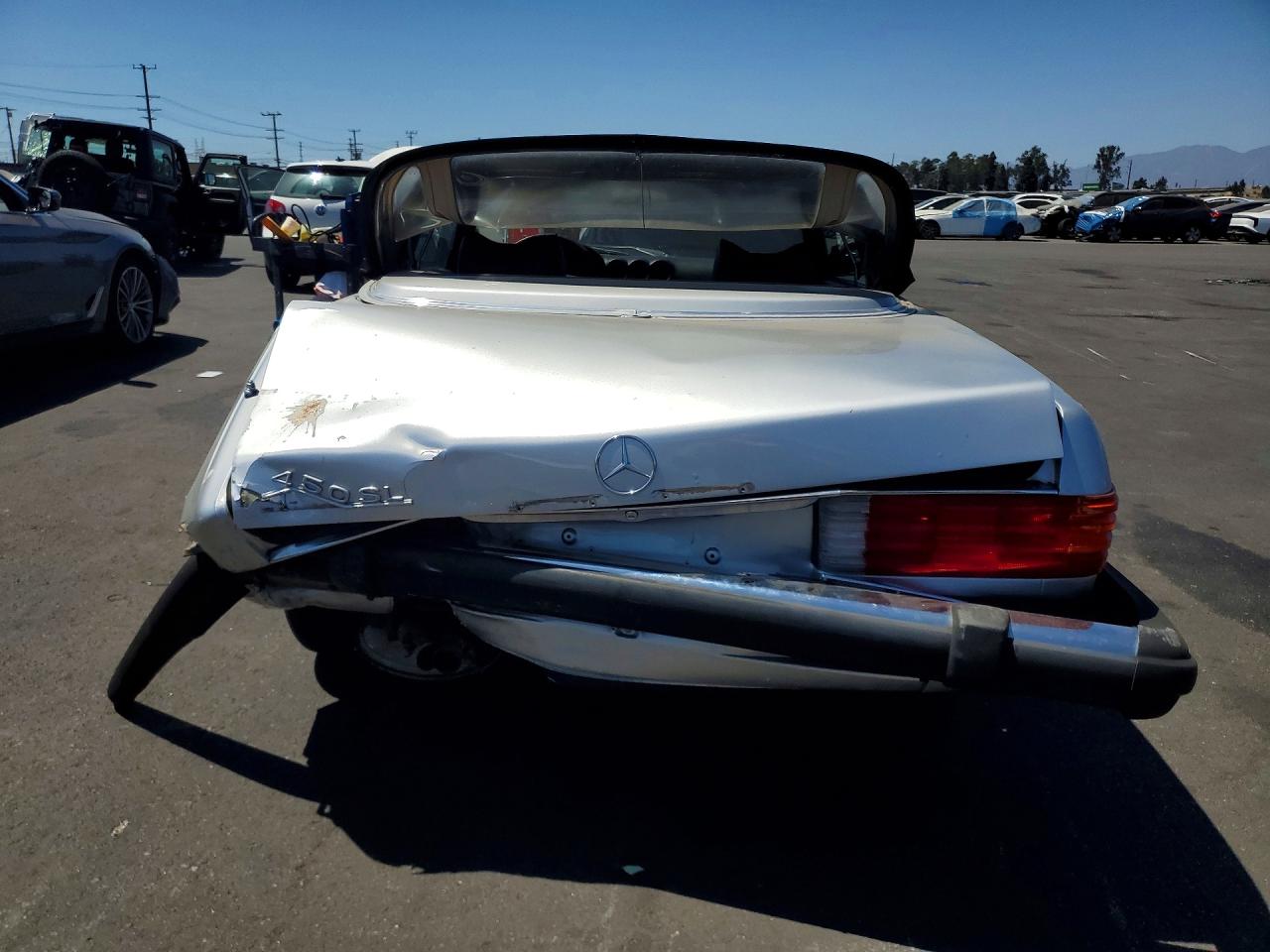 1976 Mercedes-benz Sl 450 Silver vin: 10704412034744