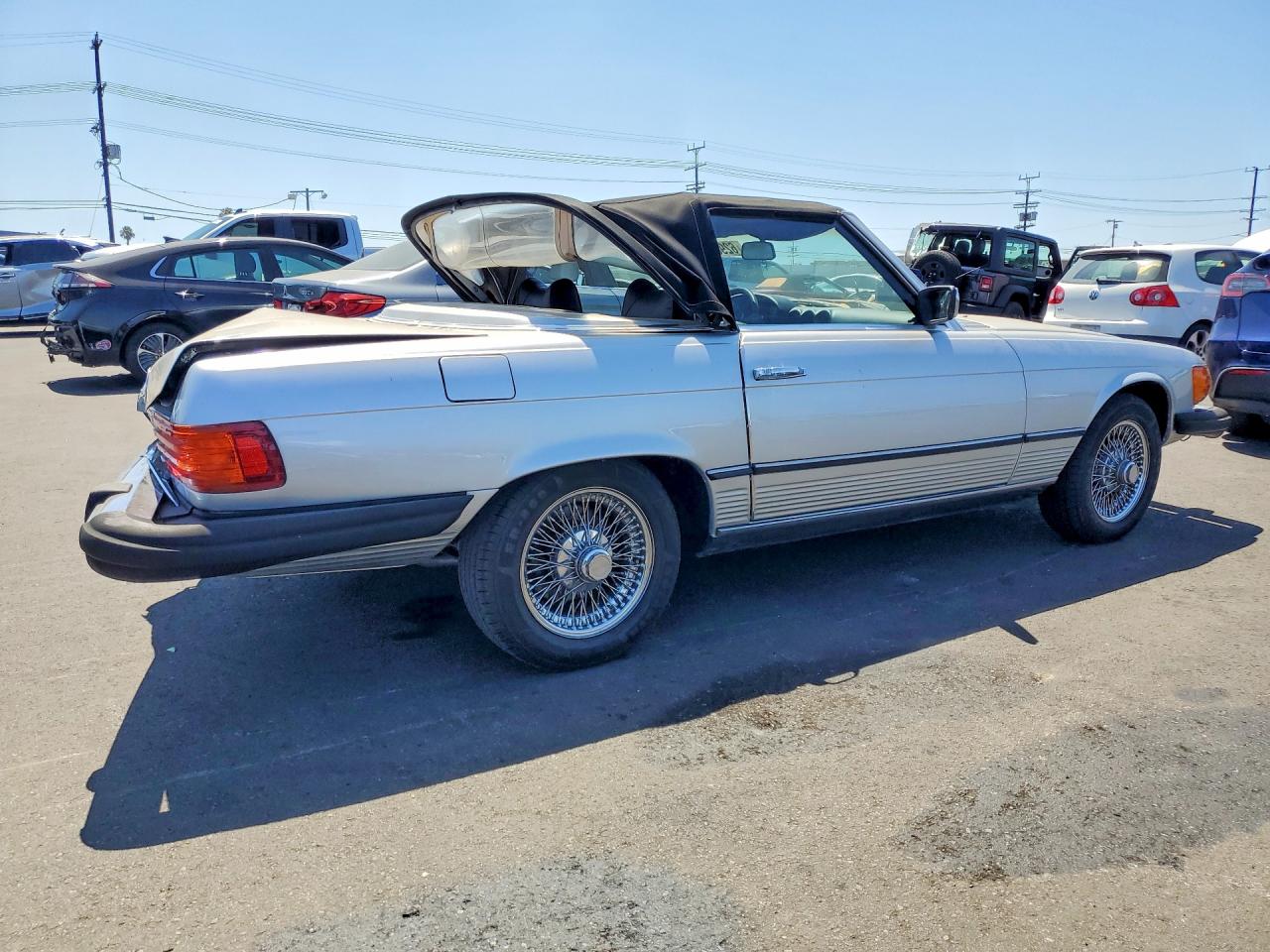 1976 Mercedes-benz Sl 450 Silver vin: 10704412034744