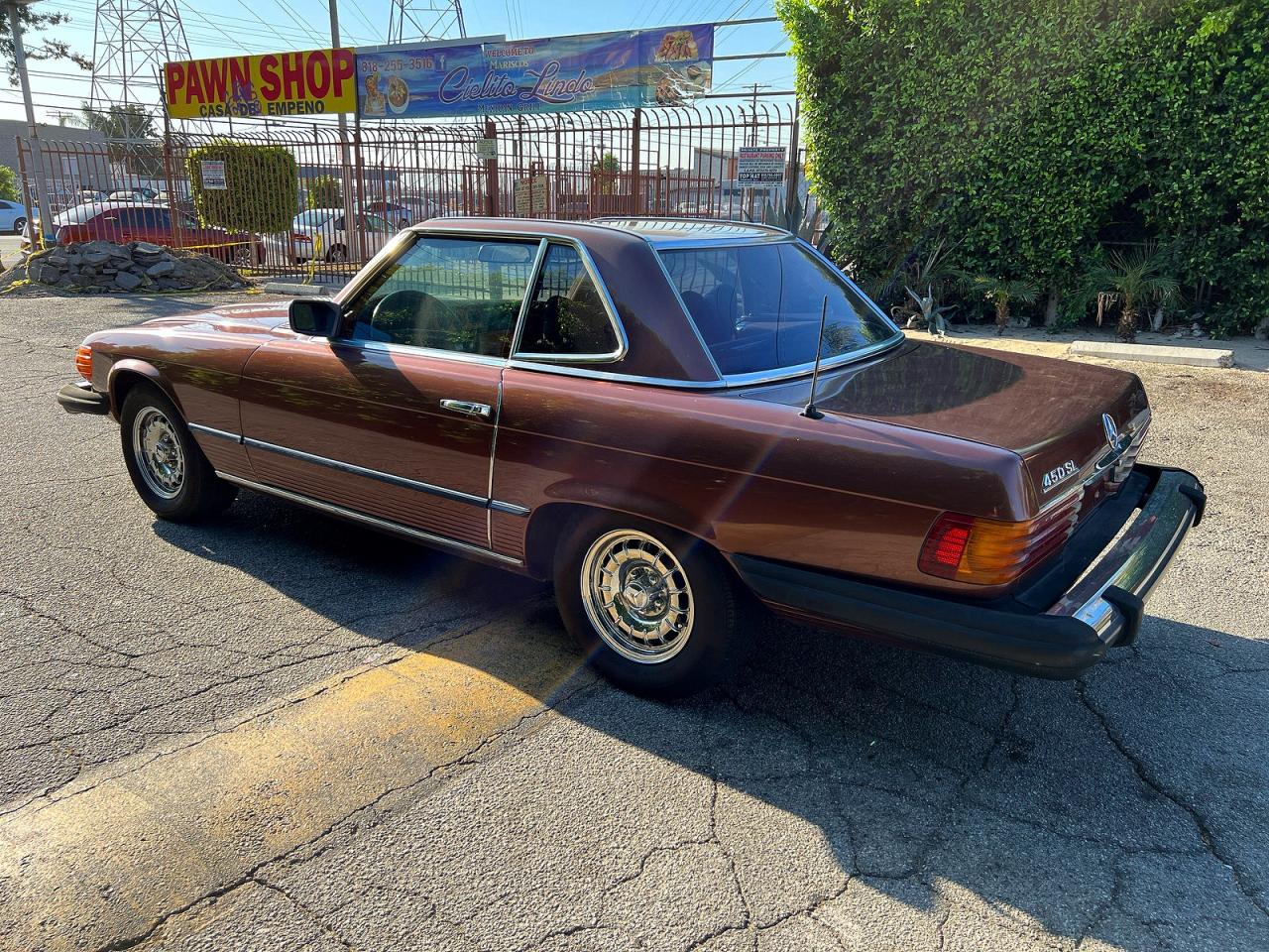 1977 Mercedes-benz 450 Sl Brown vin: 10704412036218
