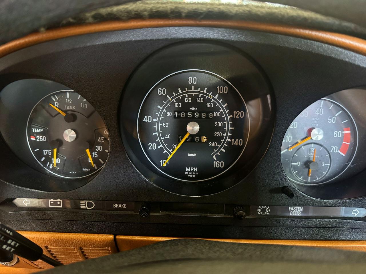 1977 Mercedes-benz 450 Sl Brown vin: 10704412036218