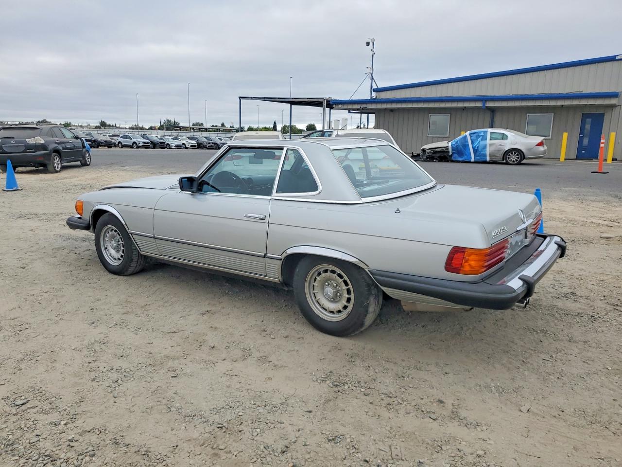 1978 Mercedes-benz 450 Sl Silver vin: 10704412045299