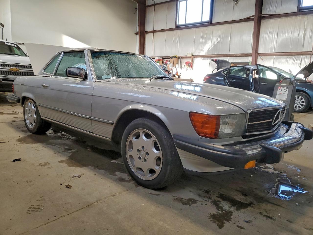 1978 Mercedes Benz 450 Sl Silver vin: 10704412047086