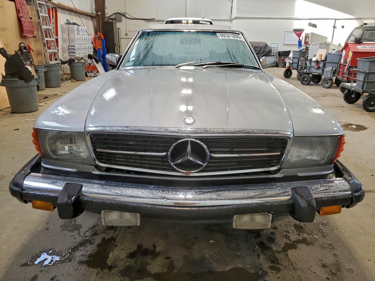 1978 Mercedes Benz 450 Sl Silver vin: 10704412047086