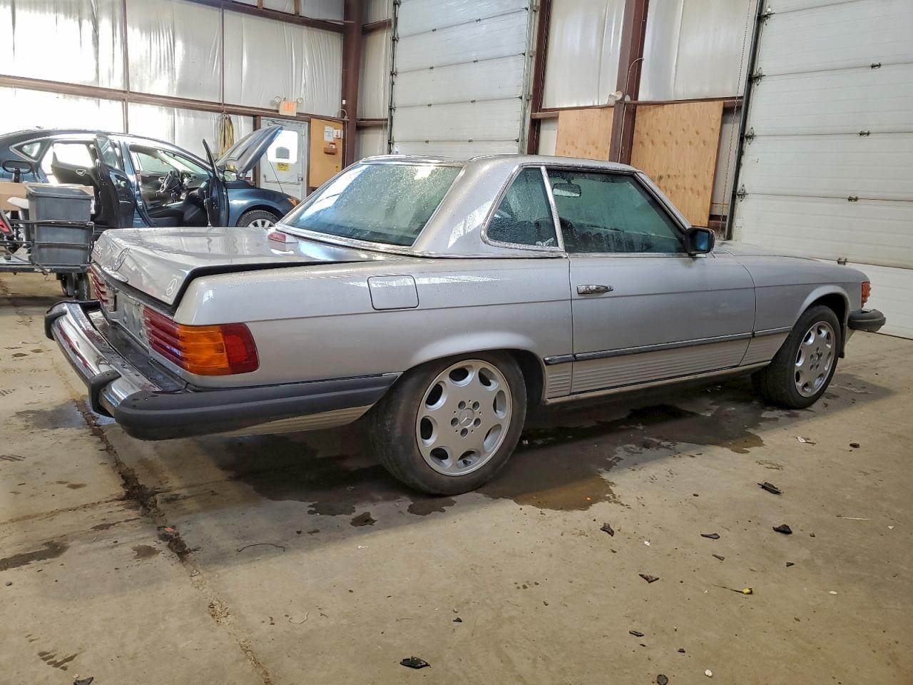 1978 Mercedes Benz 450 Sl Silver vin: 10704412047086