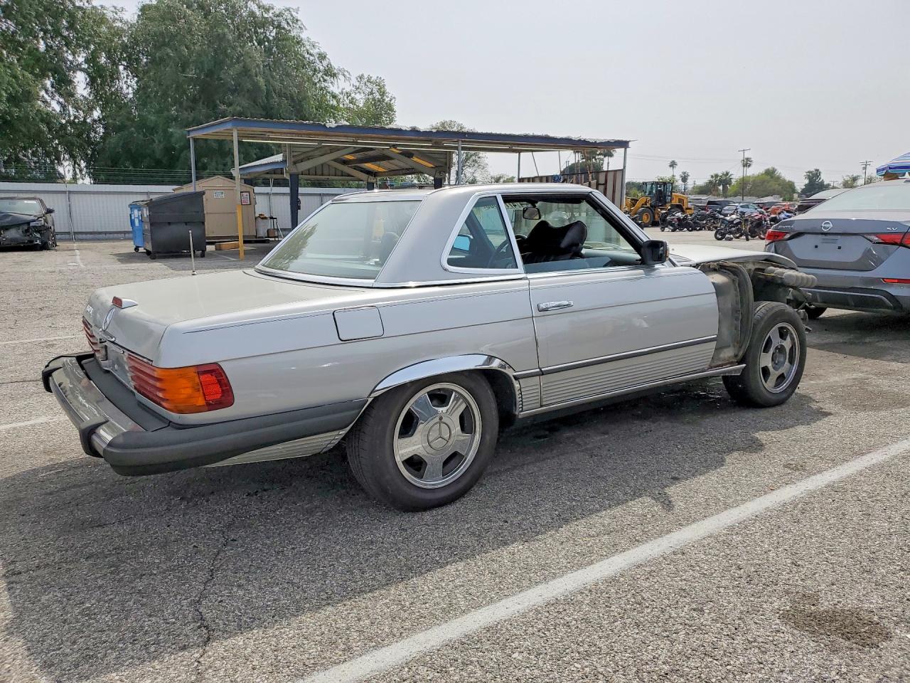 1978 Mercedes-benz 450 Sl Gray vin: 10704412047139