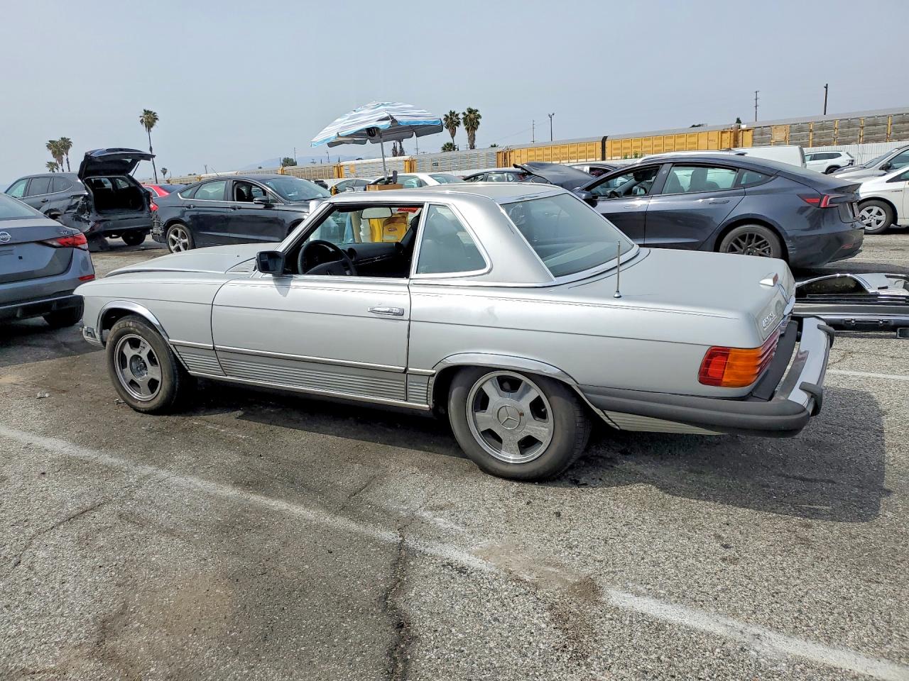 1978 Mercedes-benz 450 Sl Gray vin: 10704412047139