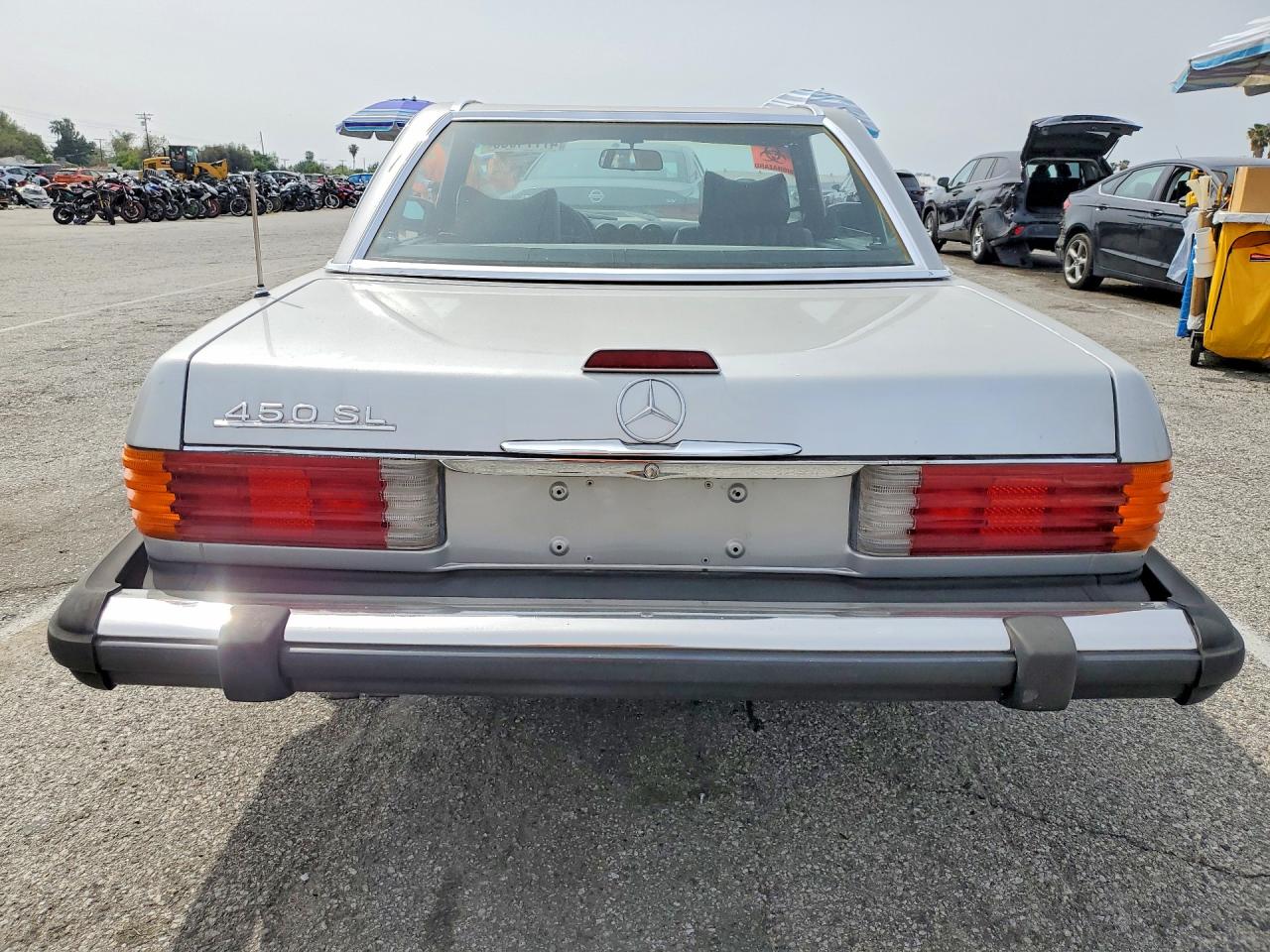 1978 Mercedes-benz 450 Sl Gray vin: 10704412047139