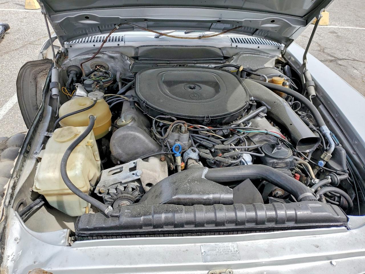 1978 Mercedes-benz 450 Sl Gray vin: 10704412047139