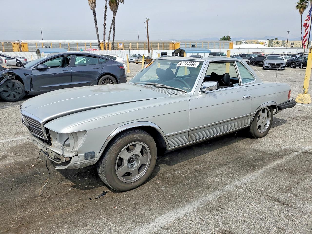 1978 Mercedes-benz 450 Sl Gray vin: 10704412047139
