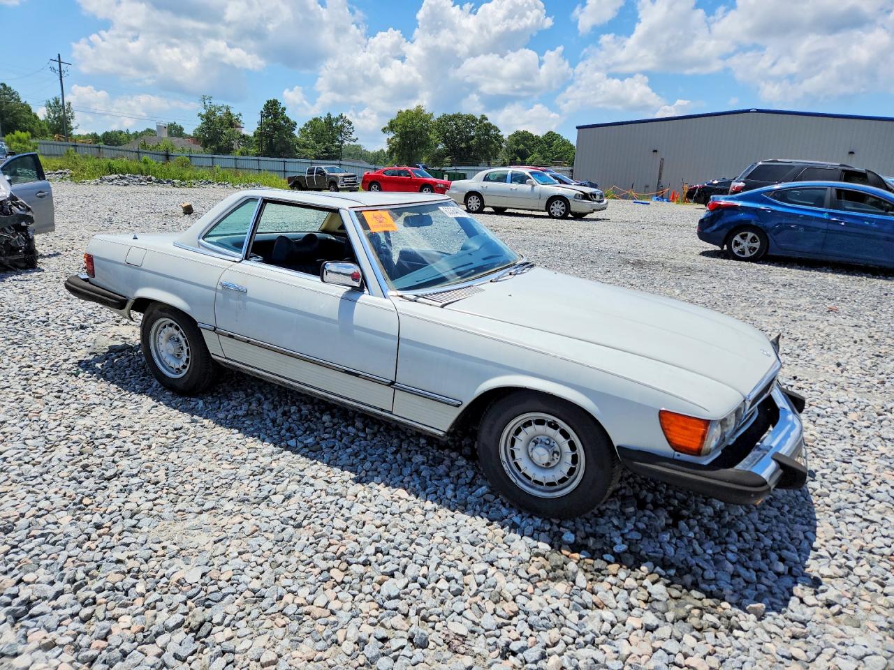 1979 Mercedes-benz 450 White vin: 10704412051790