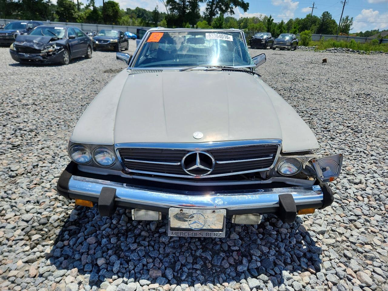 1979 Mercedes-benz 450 White vin: 10704412051790