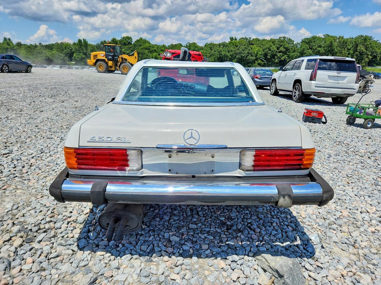 1979 Mercedes-benz 450 White vin: 10704412051790