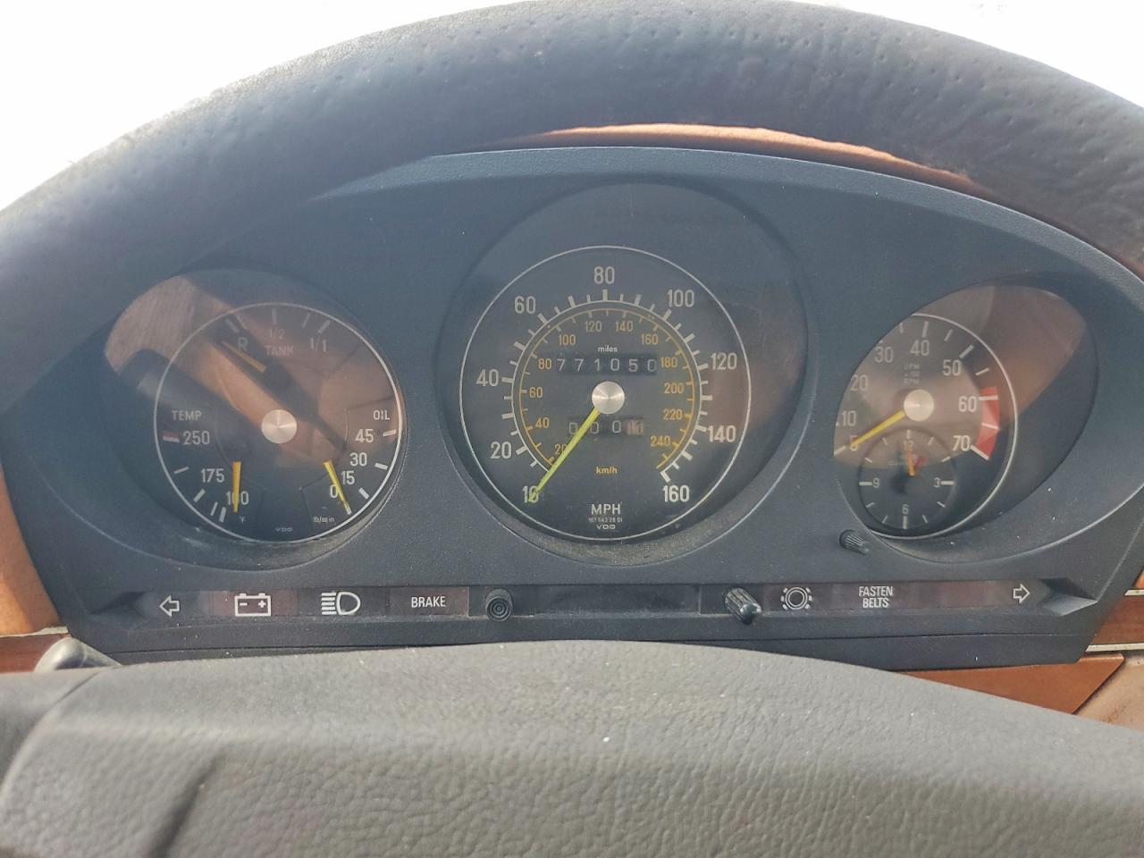 1979 Mercedes-benz 450 Black vin: 10704412053315
