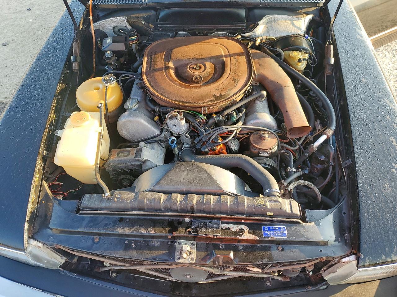 1979 Mercedes-benz 450 Sl Black vin: 10704412055628