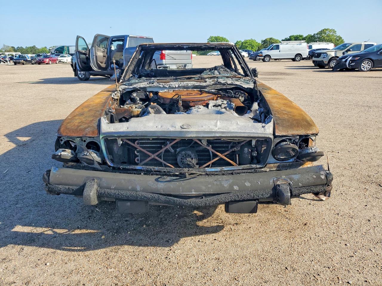 1979 Mercedes-benz 450sl Burn vin: 10704412057171