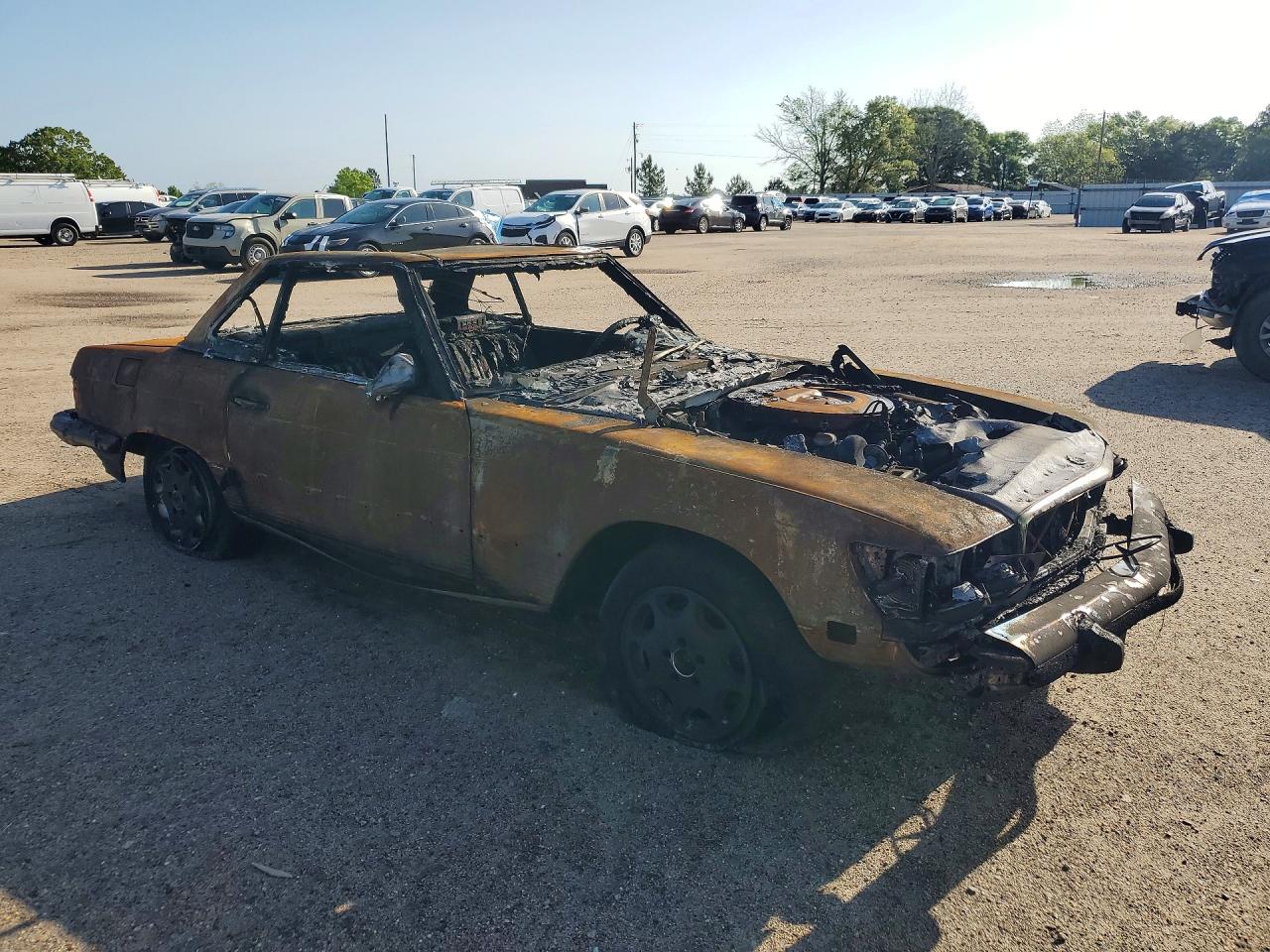 1979 Mercedes-benz 450sl Burn vin: 10704412057171