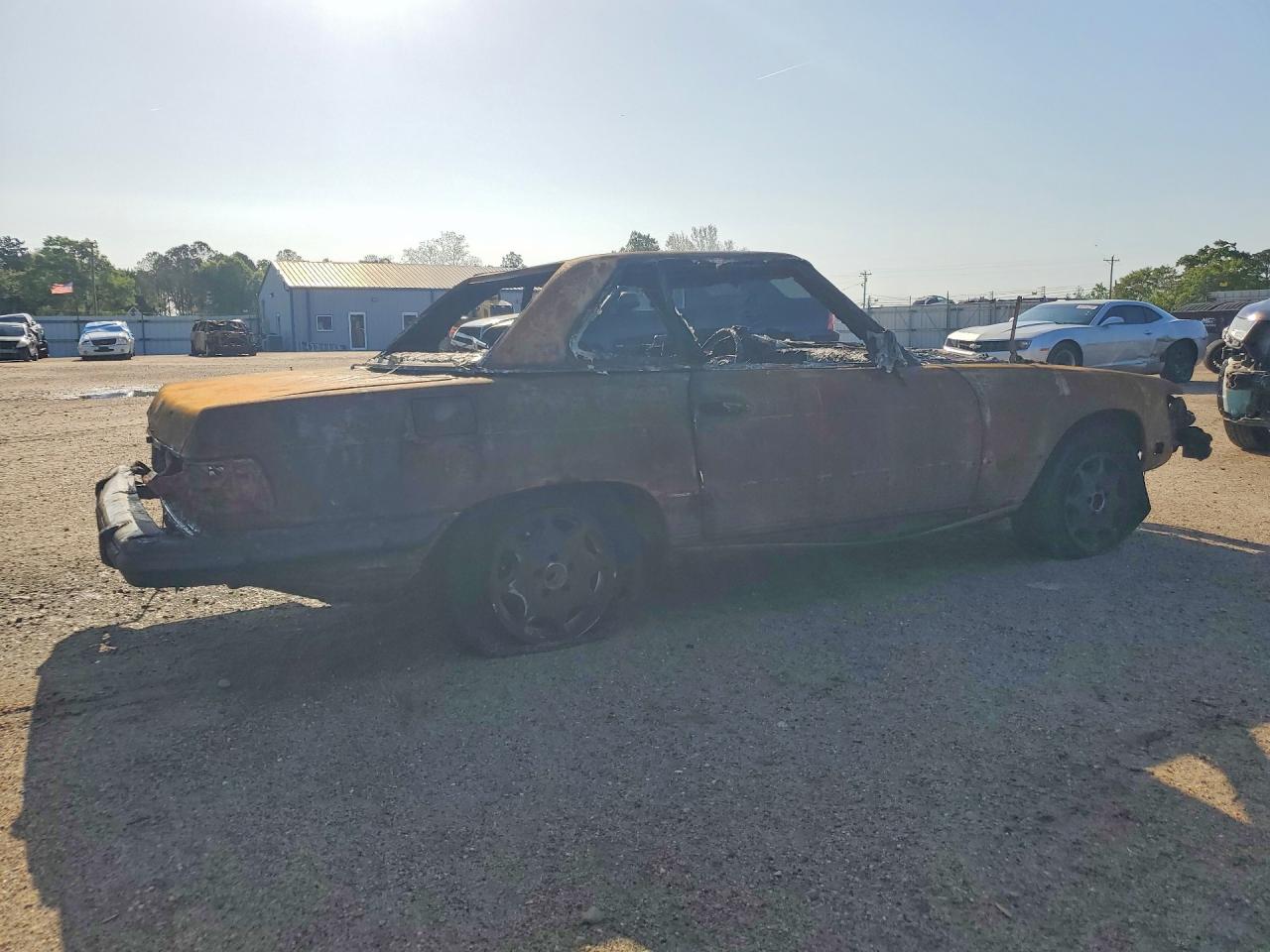 1979 Mercedes-benz 450sl Burn vin: 10704412057171