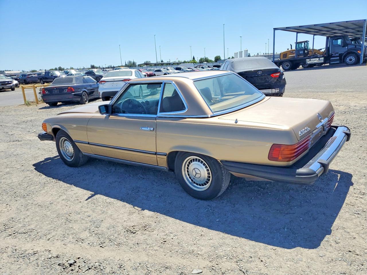 1980 Mercedes-benz 450 Sl Желто-коричневый vin: 10704412059396