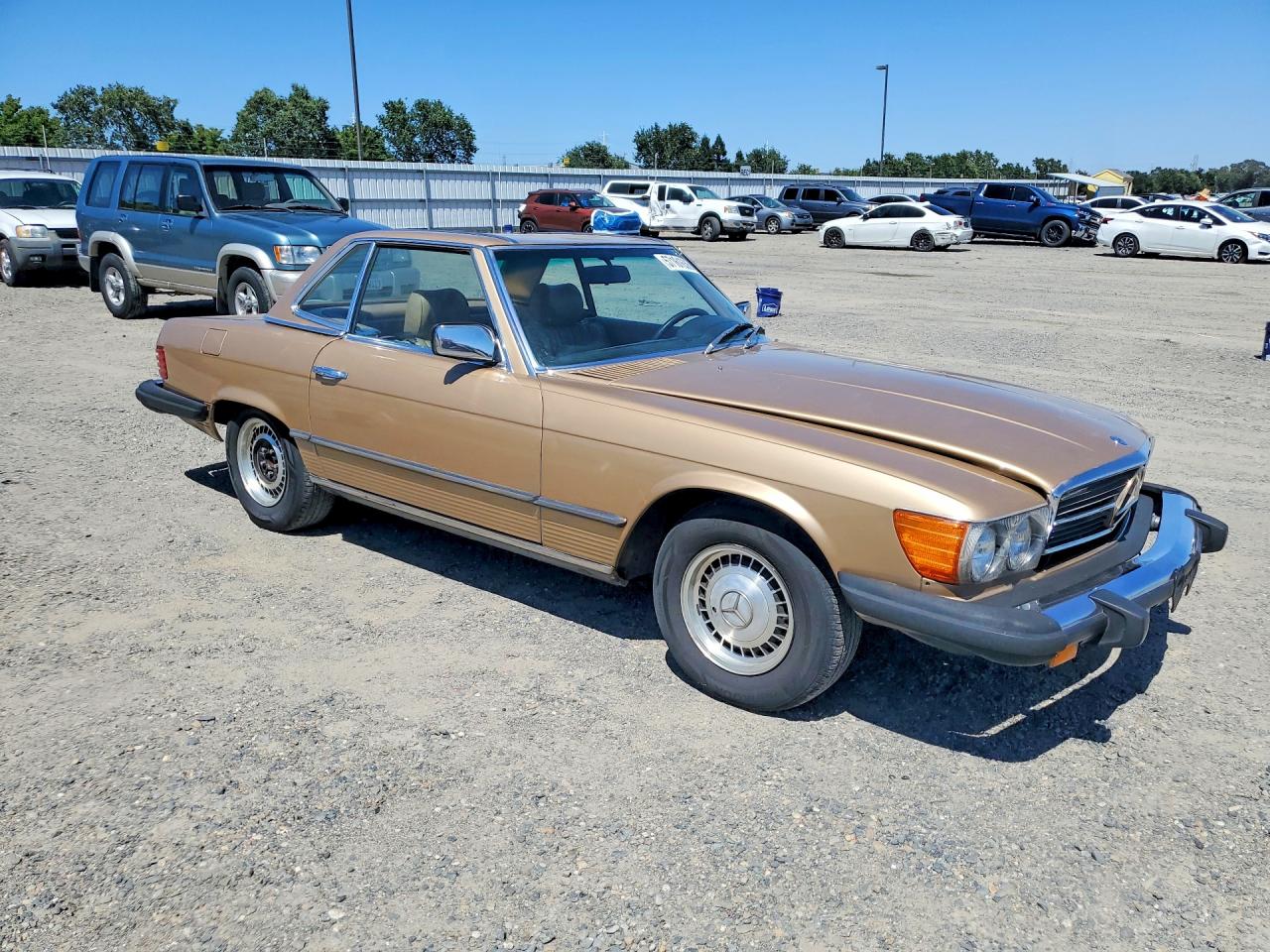 1980 Mercedes-benz 450 Sl Желто-коричневый vin: 10704412059396