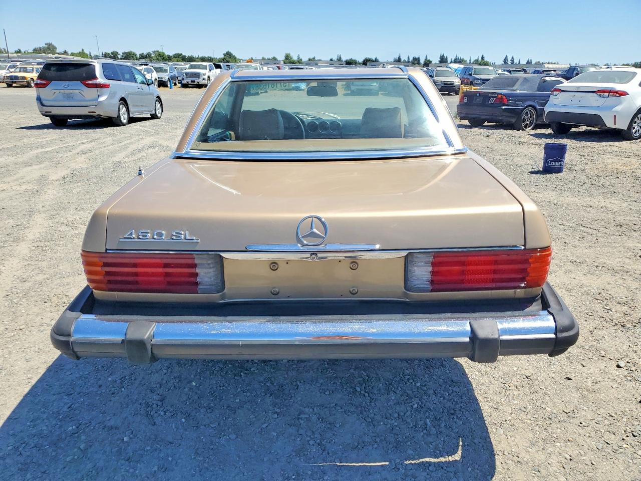 1980 Mercedes-benz 450 Sl Желто-коричневый vin: 10704412059396