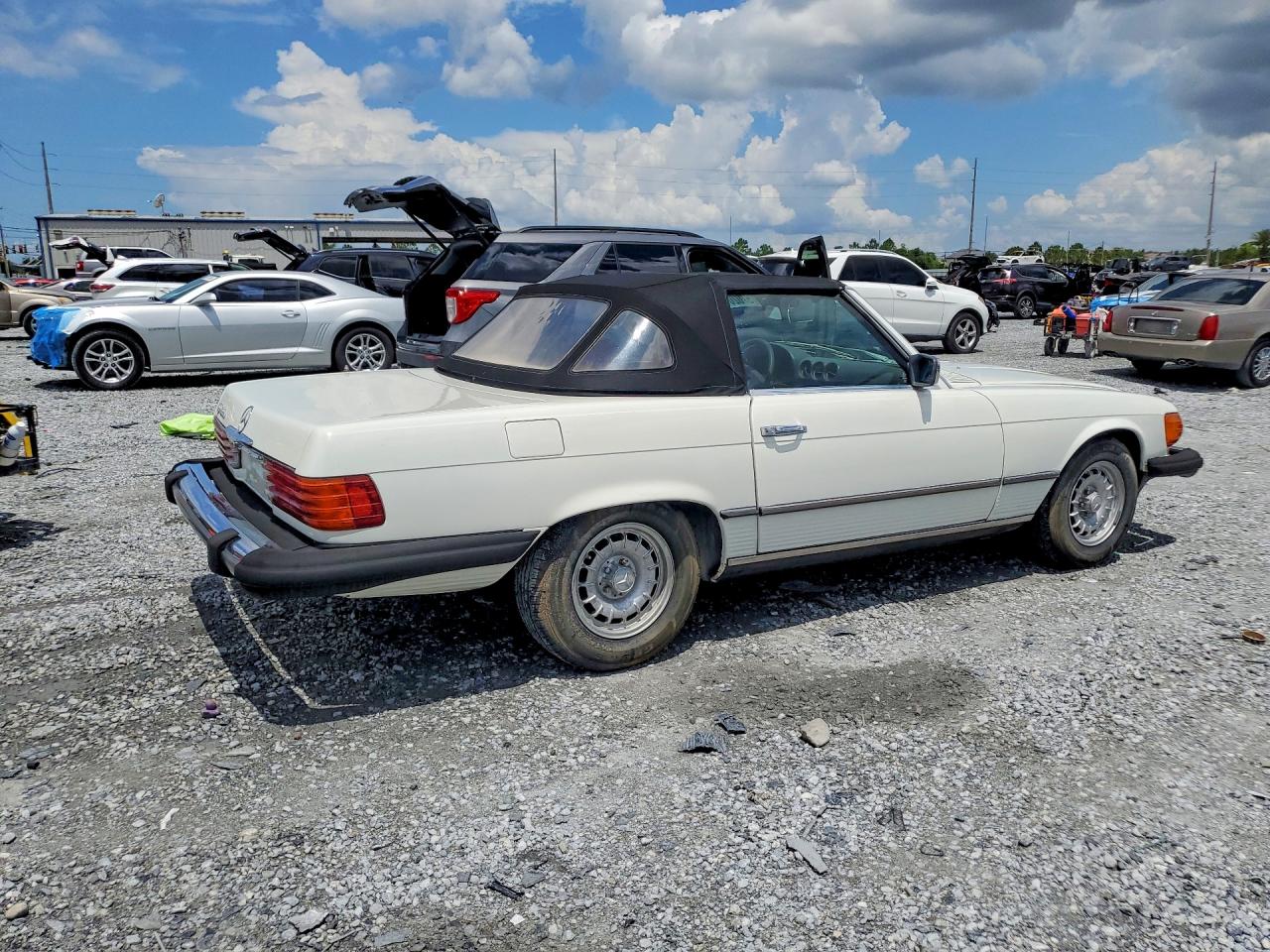 1980 Mercedes-benz 450 White vin: 10704412063190