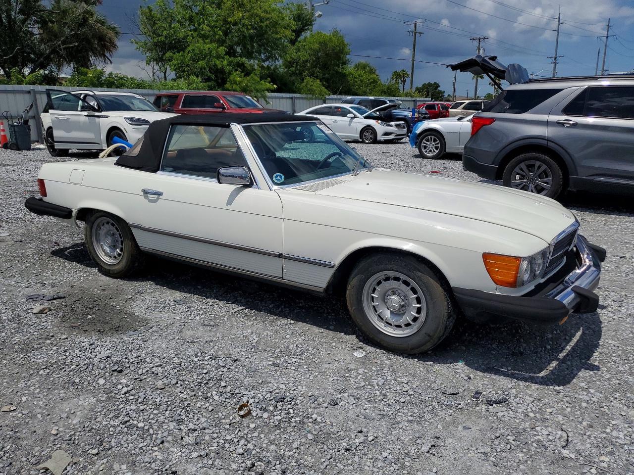 1980 Mercedes-benz 450 White vin: 10704412063190