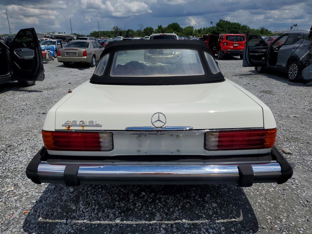 1980 Mercedes-benz 450 White vin: 10704412063190