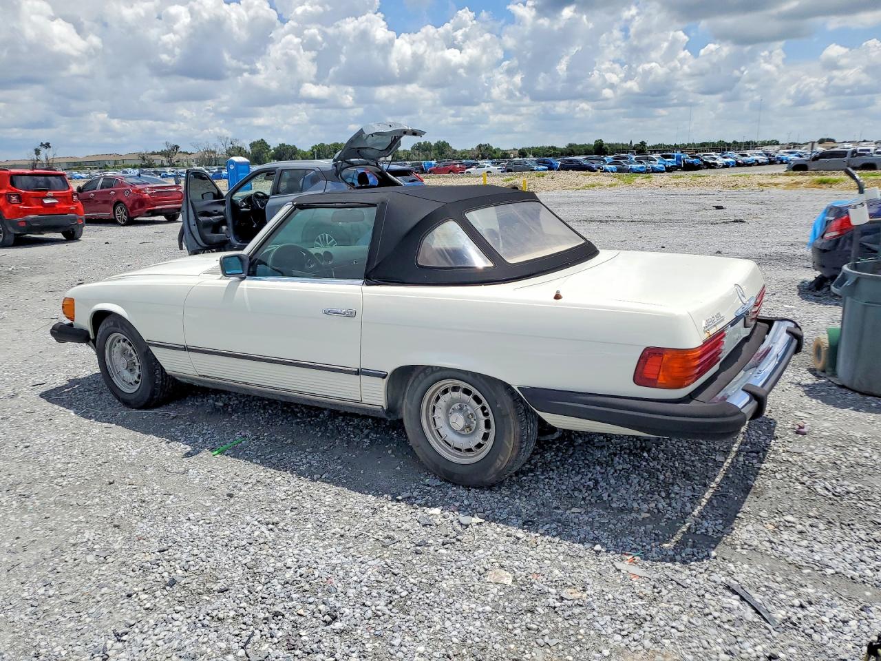 1980 Mercedes-benz 450 White vin: 10704412063190