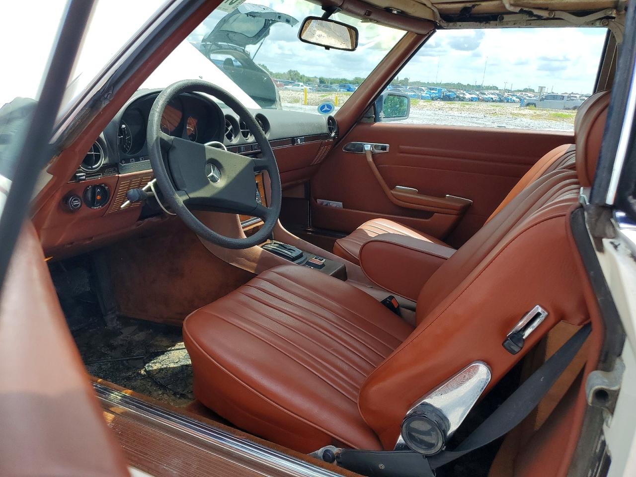 1980 Mercedes-benz 450 White vin: 10704412063190