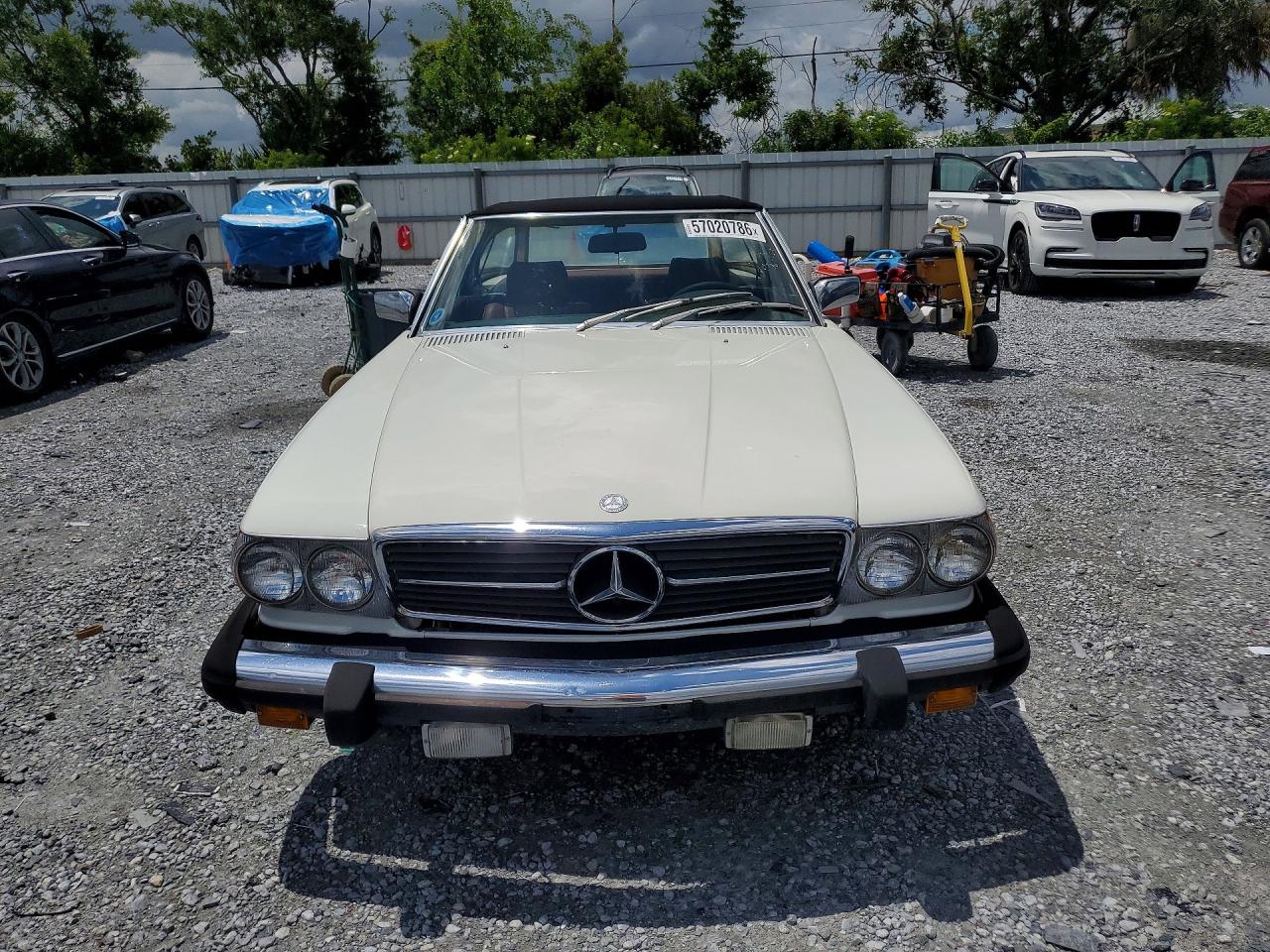 1980 Mercedes-benz 450 White vin: 10704412063190