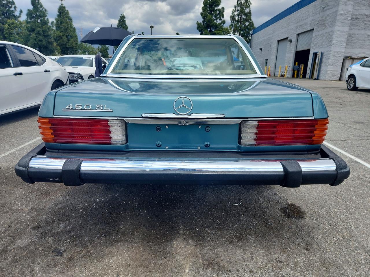 1980 Mercedes-benz B Turquoise vin: 10704412064500