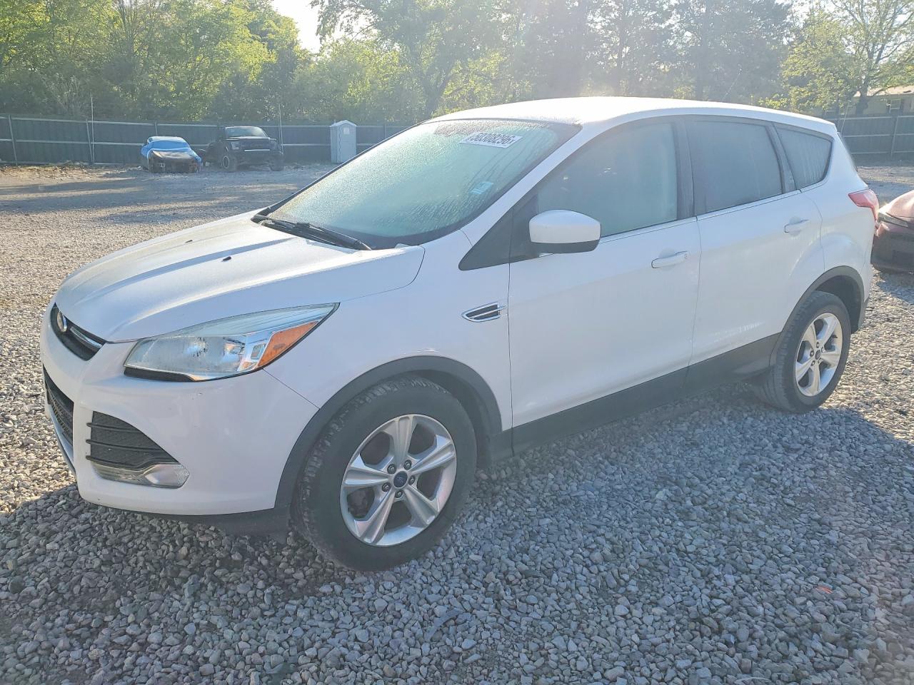 2016 Ford Escape Se White vin: 1FMCU0G74GUA45851