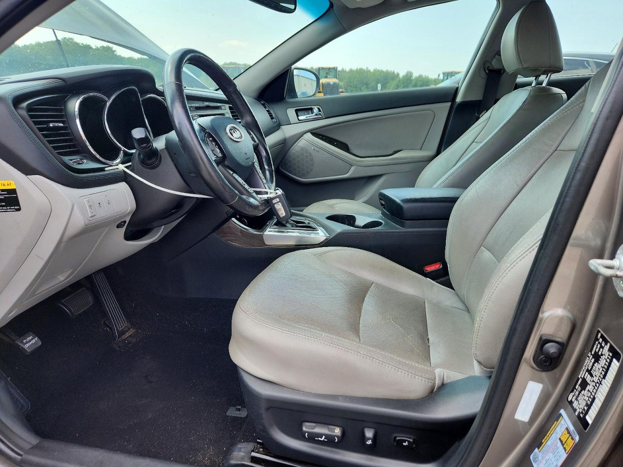 2013 Kia Optima Ex Gray vin: 5XXGN4A72DG155916