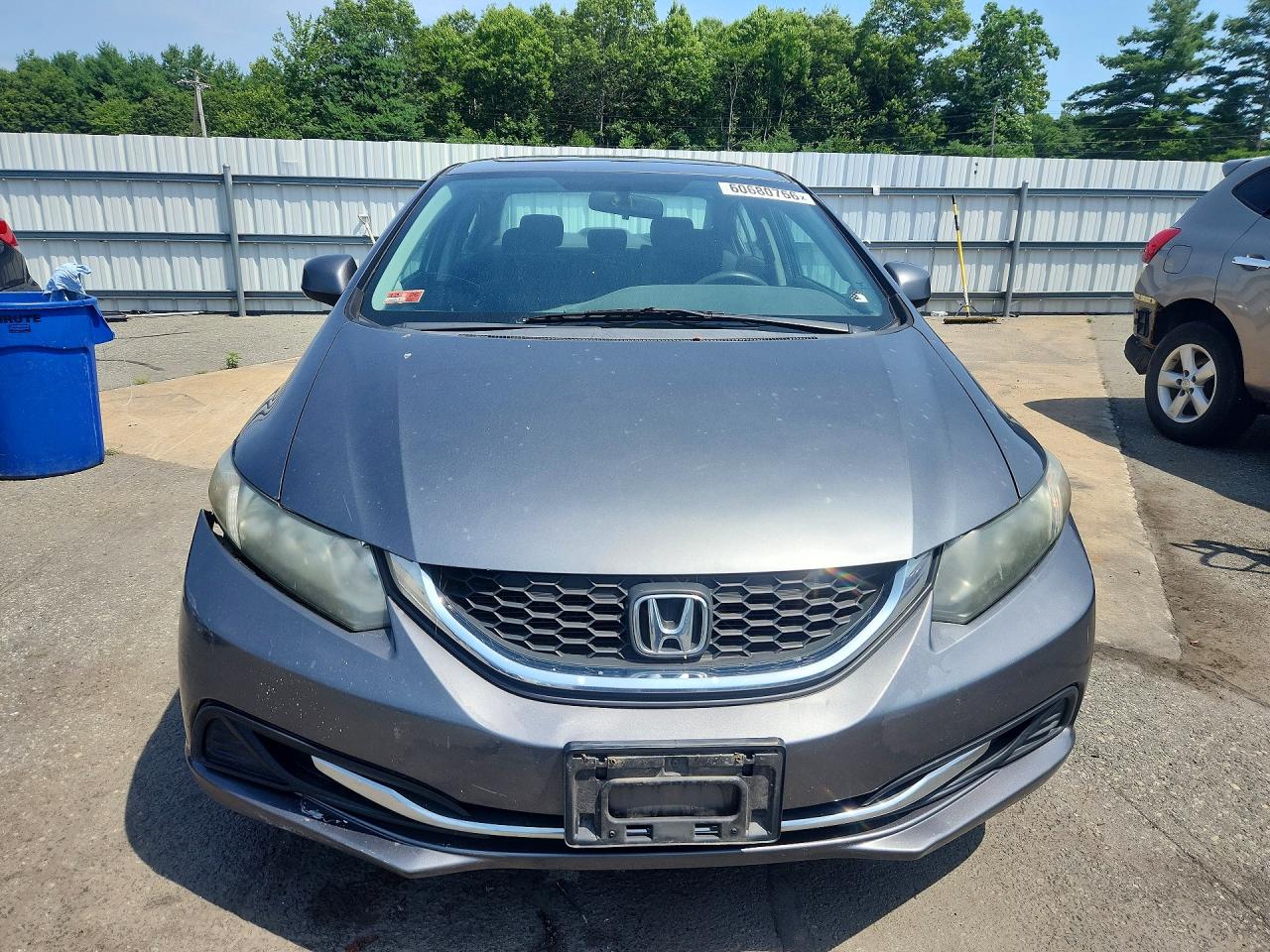 2013 Honda Civic Ex Gray vin: 19XFB2F89DE202300