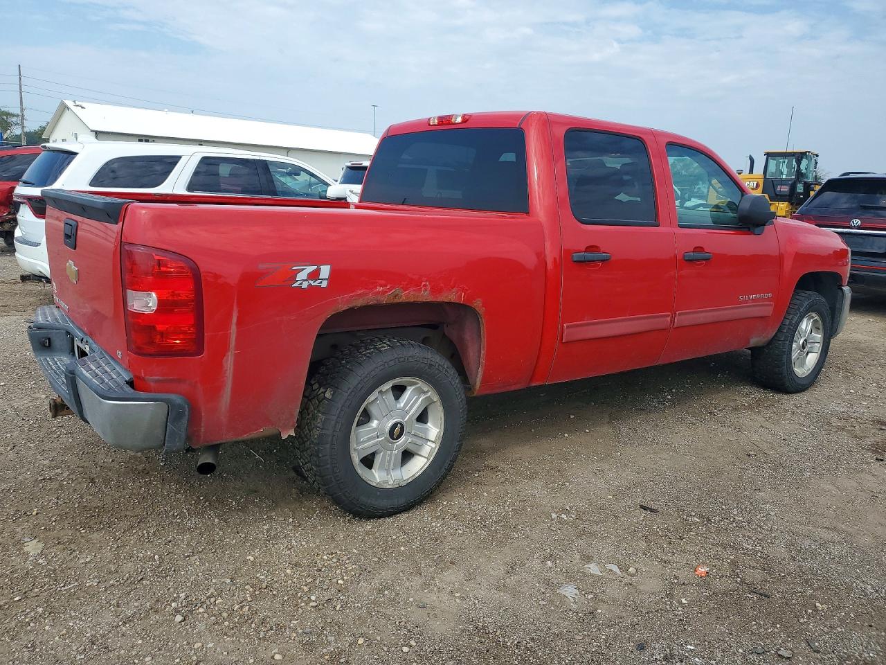 2013 Chevrolet Silverado K1500 Lt Red vin: 3GCPKSE73DG194521