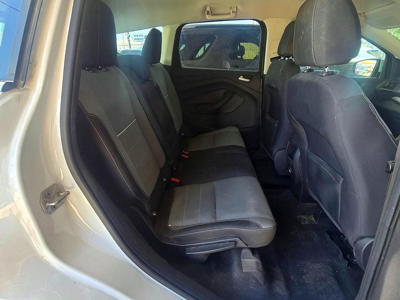 2014 Ford Escape Se White vin: 1FMCU9GX9EUA83206