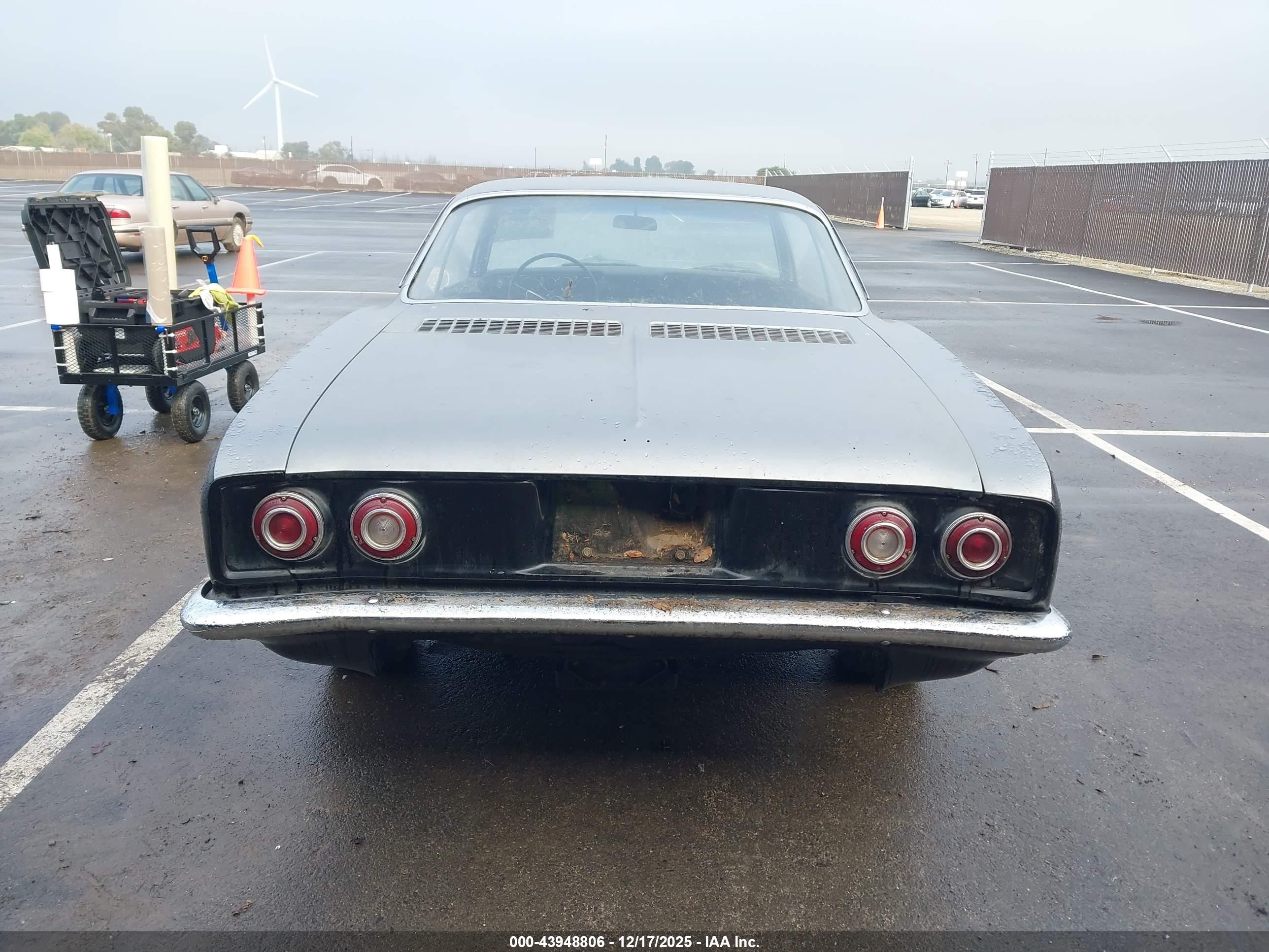 1965 Chevrolet Corvair   Черный vin: 107375L115244    