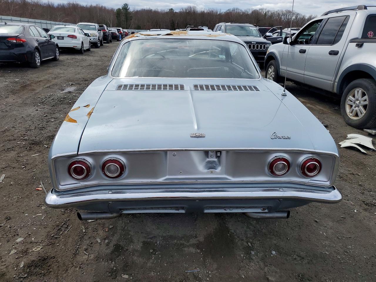 1965 Chev Corvair Corsa Silver vin: 107375W179747