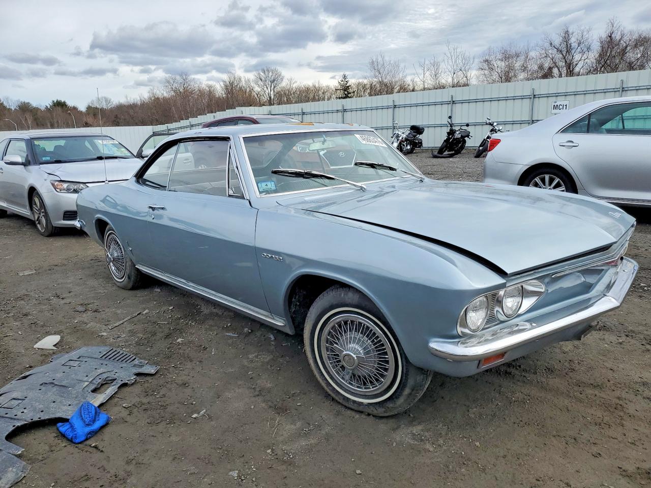 1965 Chev Corvair Corsa Silver vin: 107375W179747