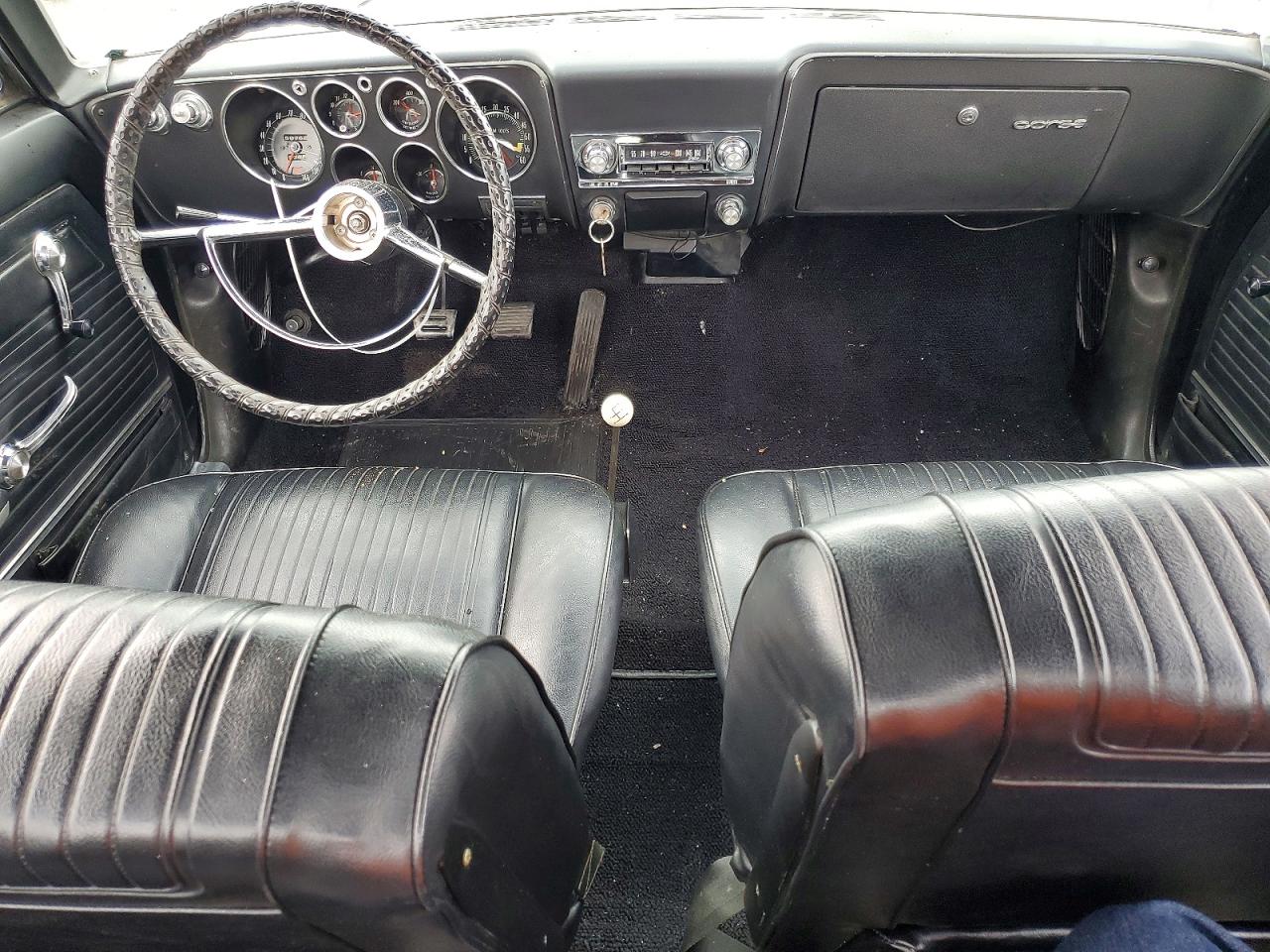 1965 Chev Corvair Corsa Silver vin: 107375W179747