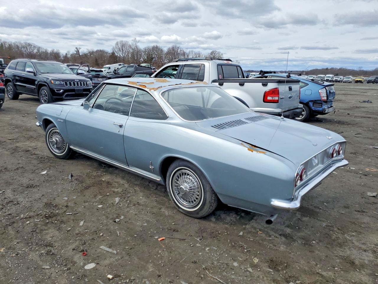 1965 Chev Corvair Corsa Silver vin: 107375W179747