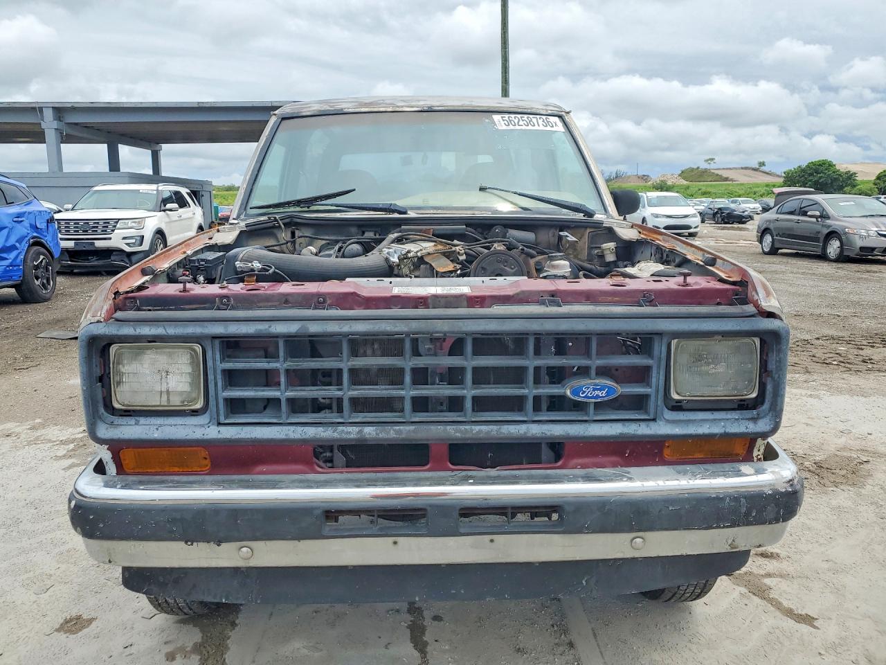 1989 Ford Bronco Ii Желто-коричневый vin: 1FMCU12T9KUC40654