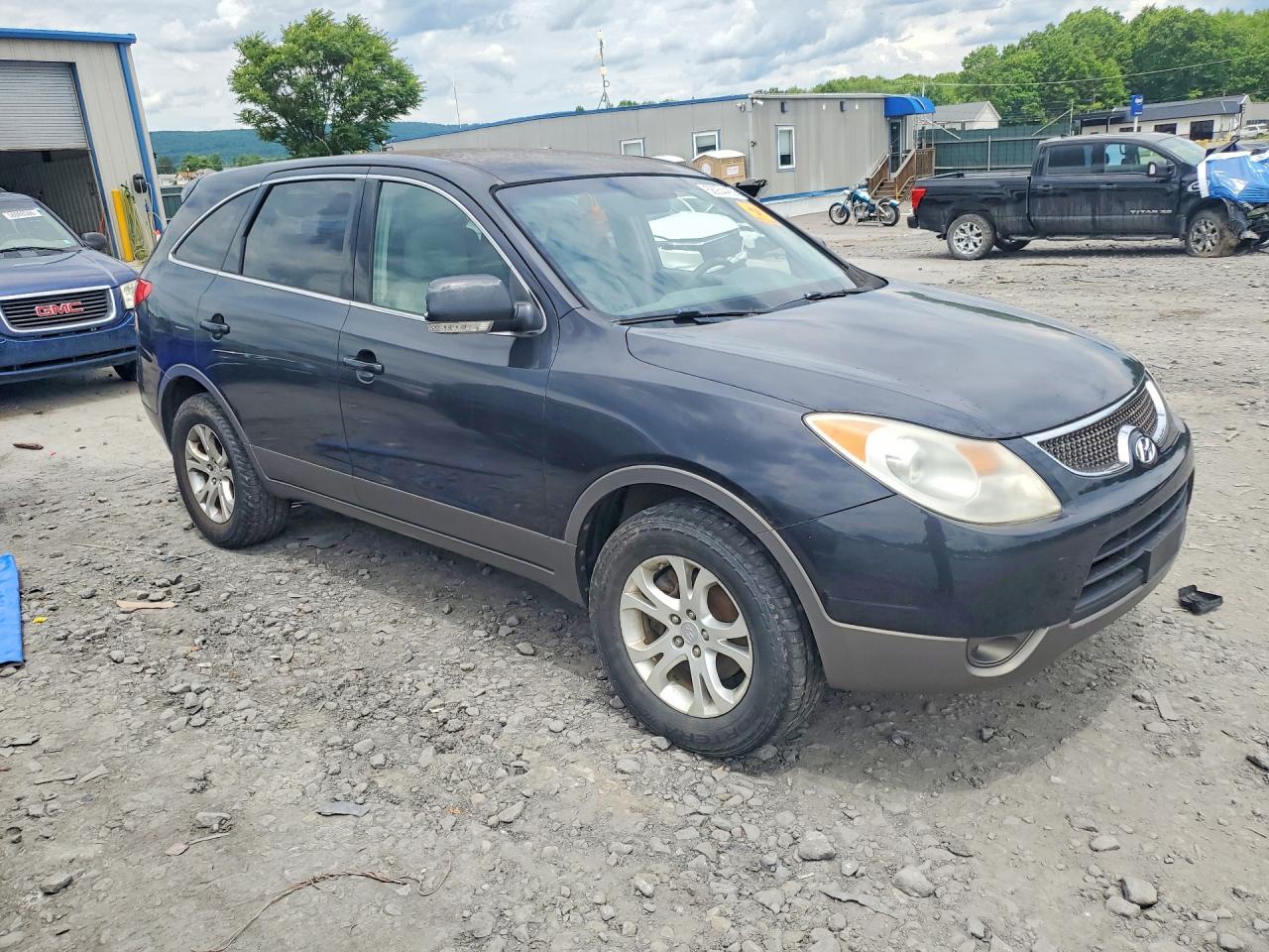 2007 Hyundai Veracruz Gls Charcoal vin: KM8NU73C87U012825