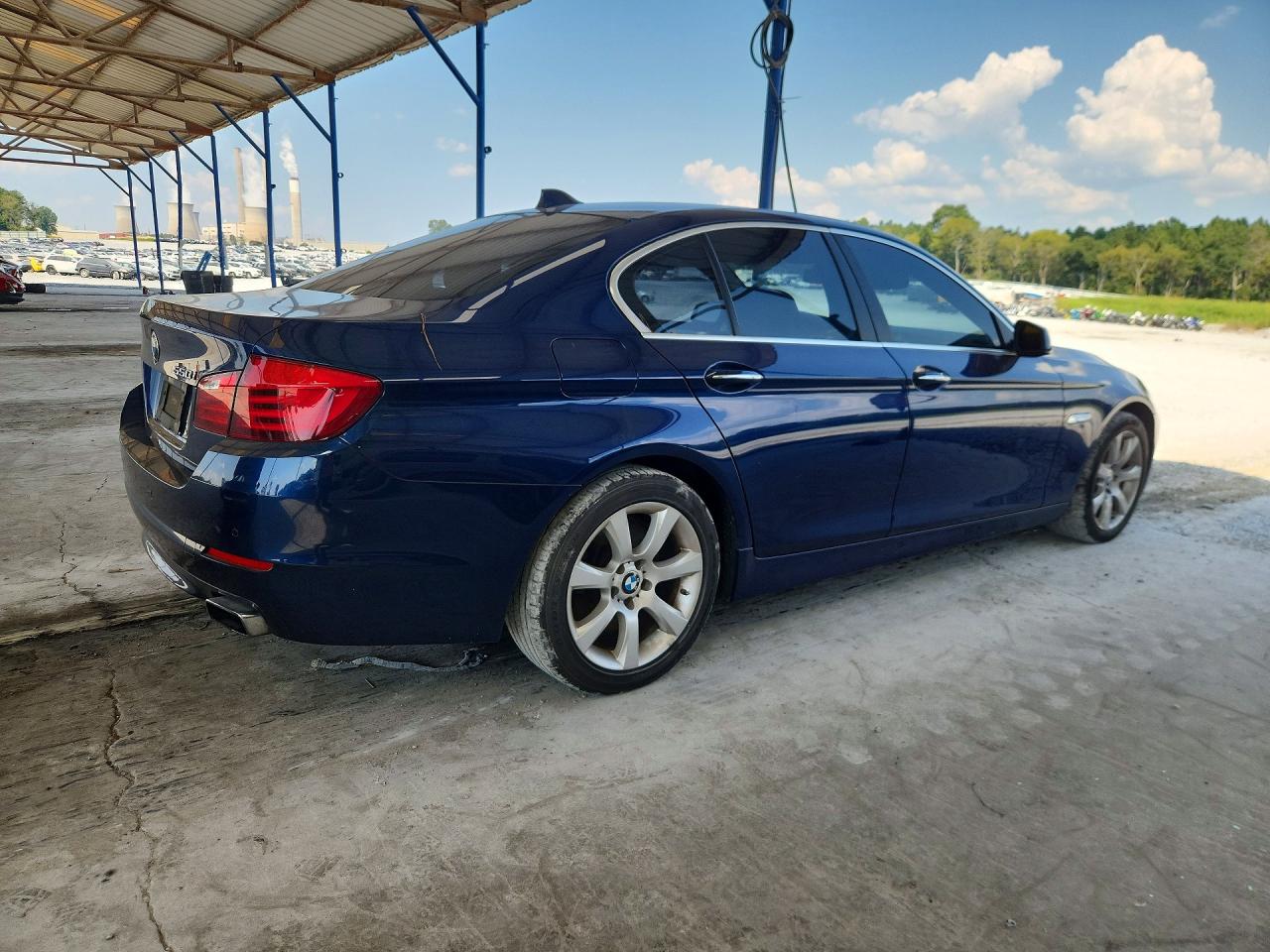 2013 Bmw 550 I Синий vin: WBAFR9C52DD226659
