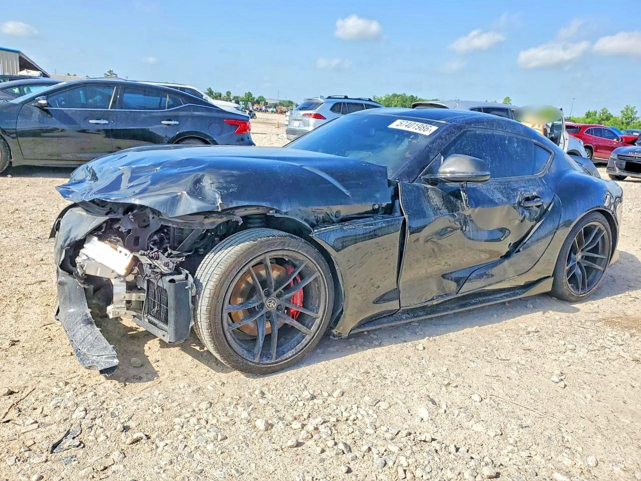 2020 Toyota Gr Supra Launch Edition Black vin: WZ1DB4C08LW020269