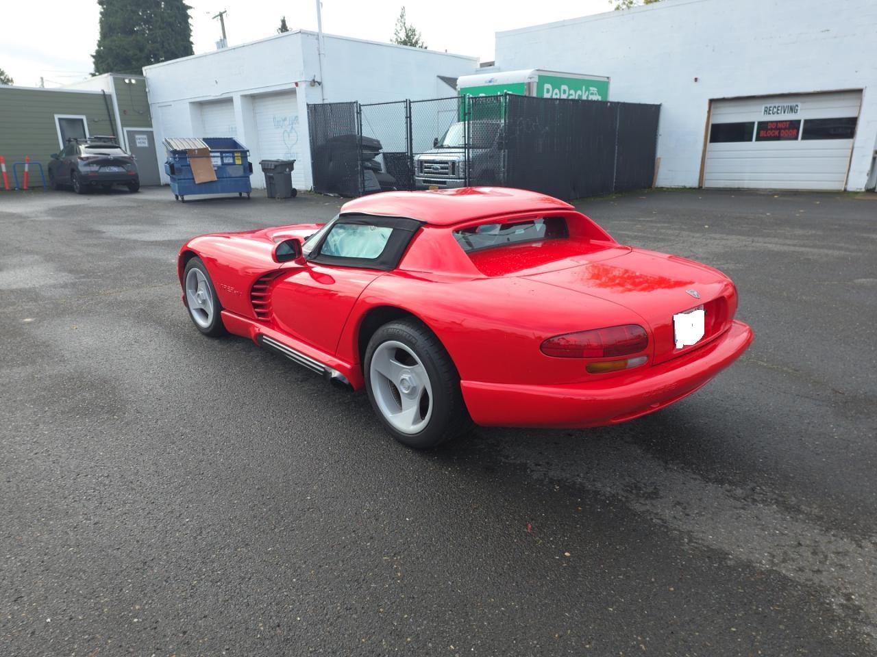 1994 Dodge Viper Rt-10 Red vin: 1B3BR65E7RV102211