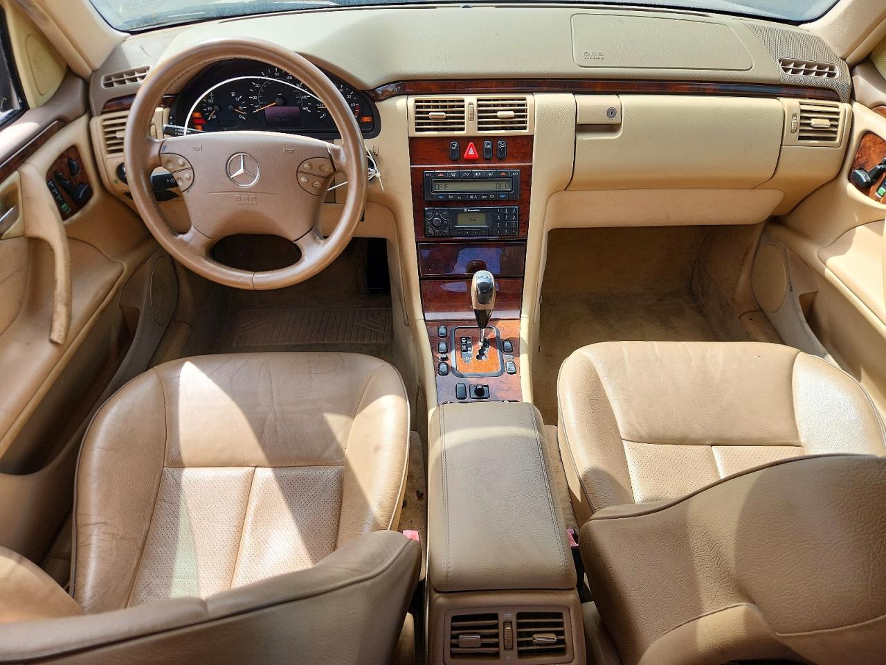2001 Mercedes-benz E 430 Gold vin: WDBJF70J61B185647