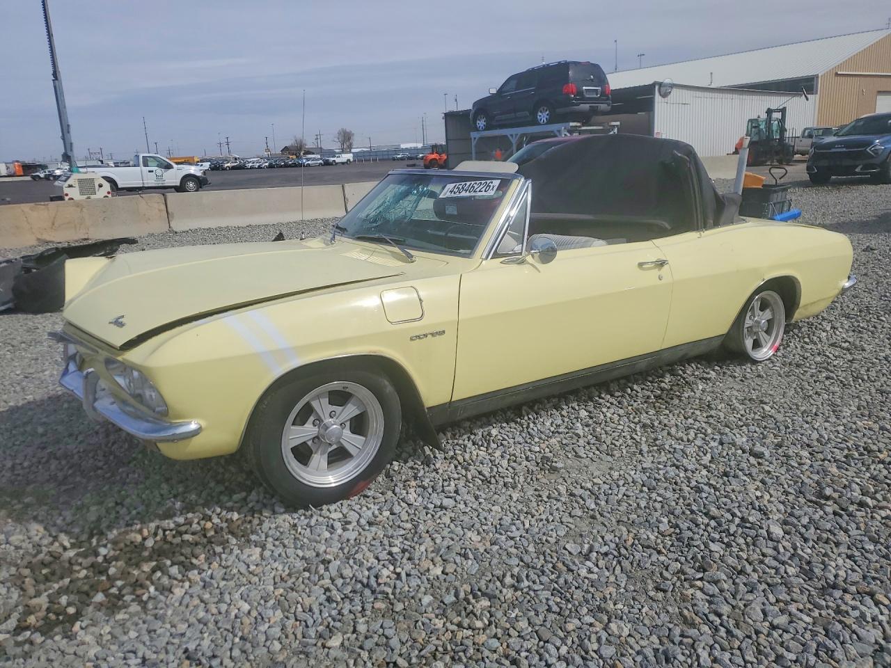 1965 Chevrolet Corvaire Yellow vin: 107675W233449