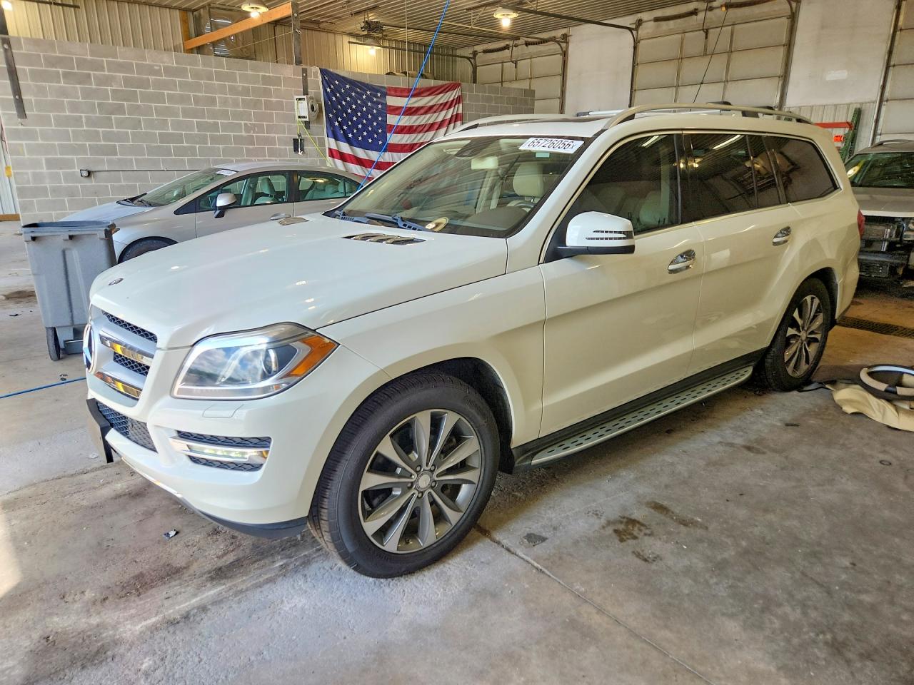 2013 Mercedes-benz Gl 450 4matic White vin: 4JGDF7CE4DA162340