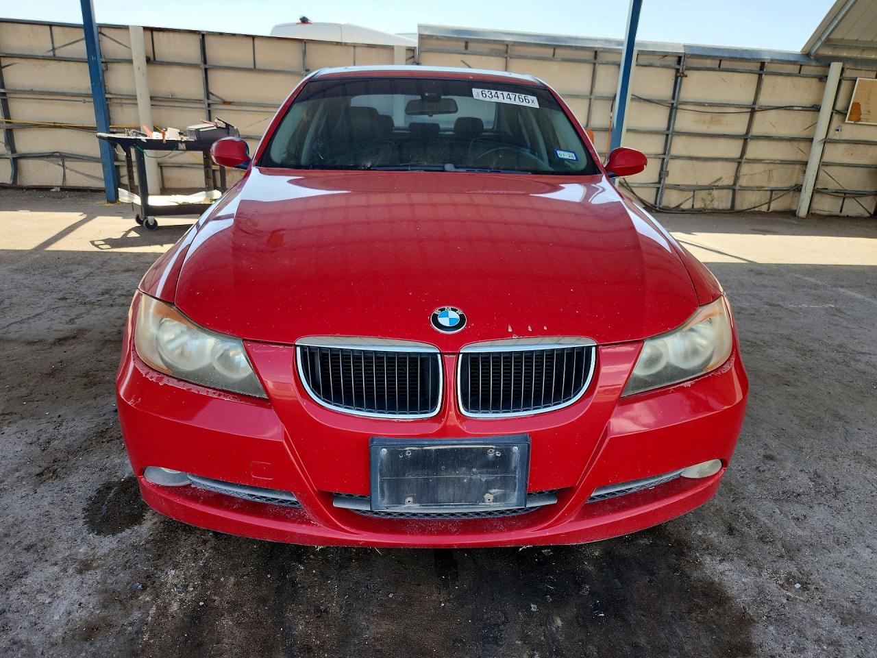 2008 Bmw 328 I Red vin: WBAVA37598NL56559